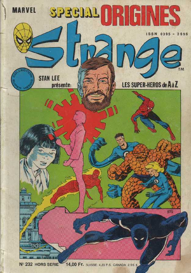 Scan de la Couverture Strange Spcial Origine n 232